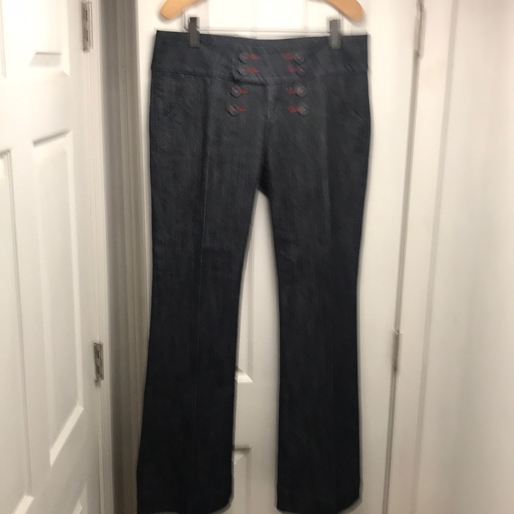 Boom Boom High Waist Flare Jeans Bell Bottom Denim Woman's Jeans.
